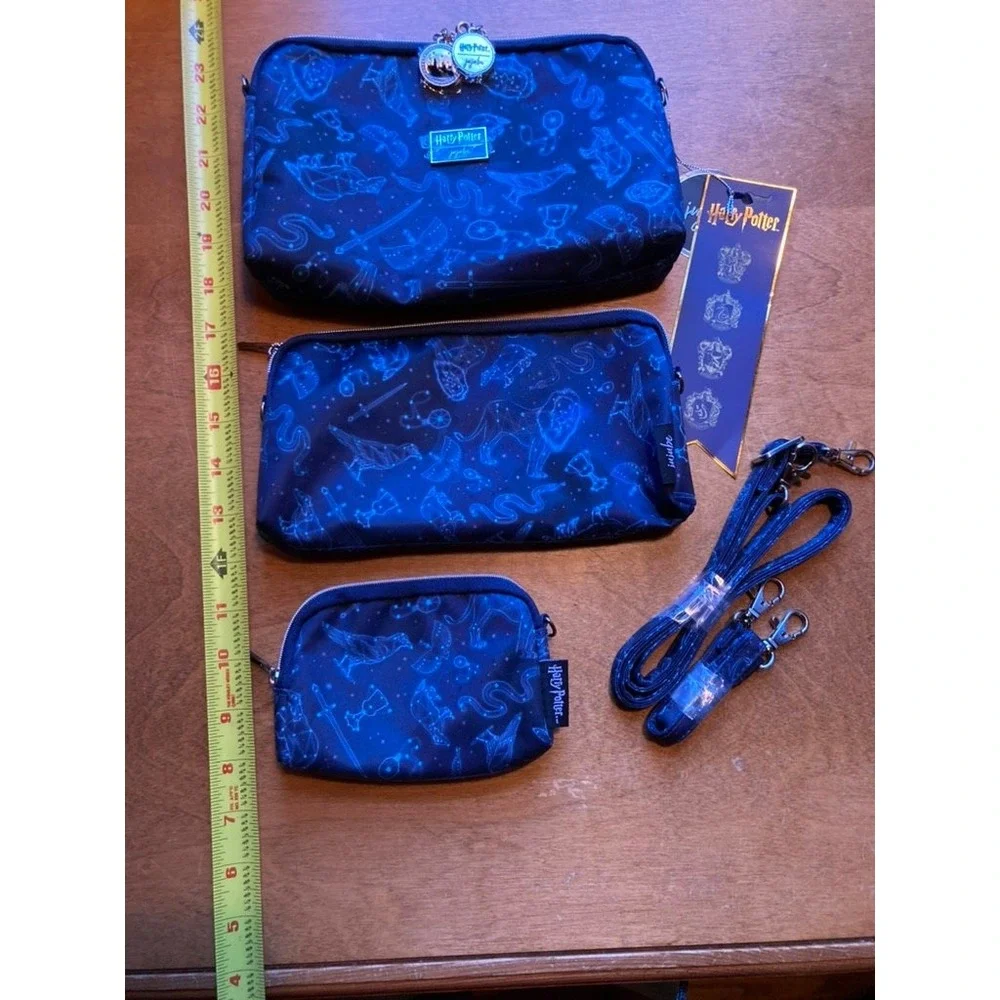 JuJuBe x Harry Potter Be Set Lumos Maxima 3 Piece Pouch Set New with Tags